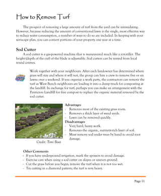 Xeriscape Design Concepts for Large Lots Solutions to the Challenges of