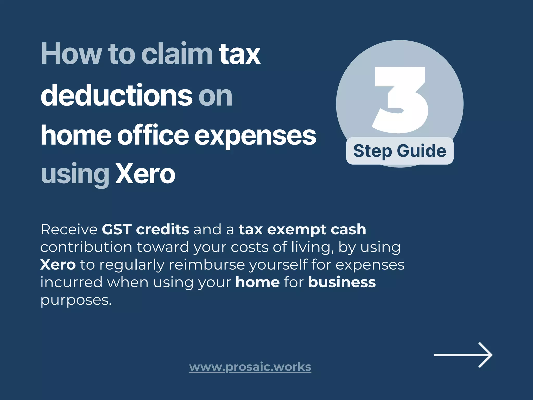 How to use Xero to claim tax deductions on home office expenses PPT
