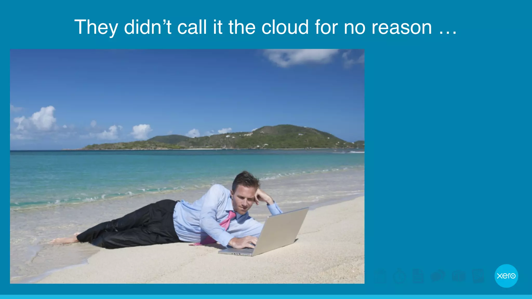 They didn’t call it the cloud for no reason … 
 