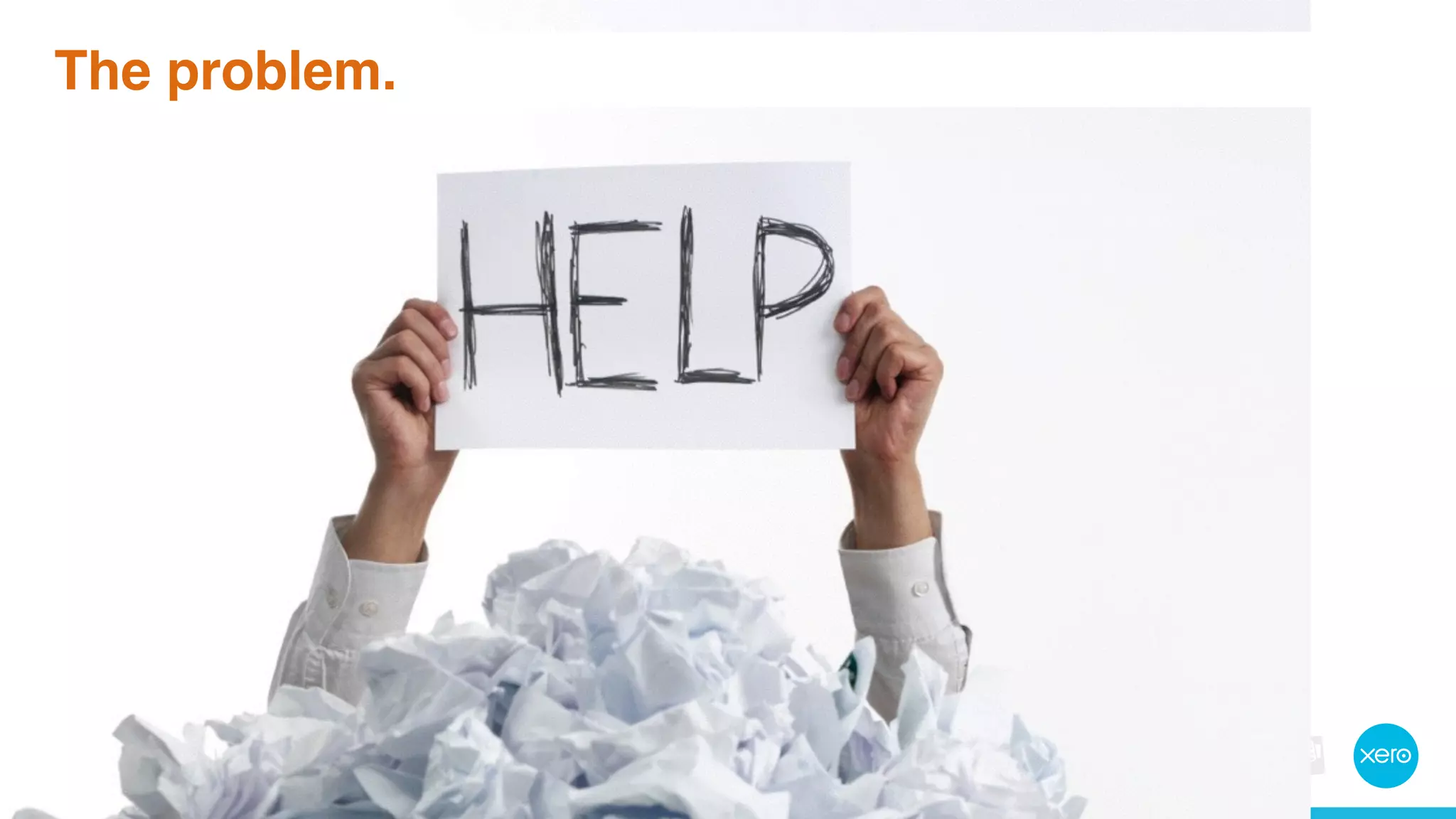 The problem. 
Heading here 
• Dot point 
• Dot point 
• Dot point 
 