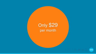 Only $29 
per month 
 