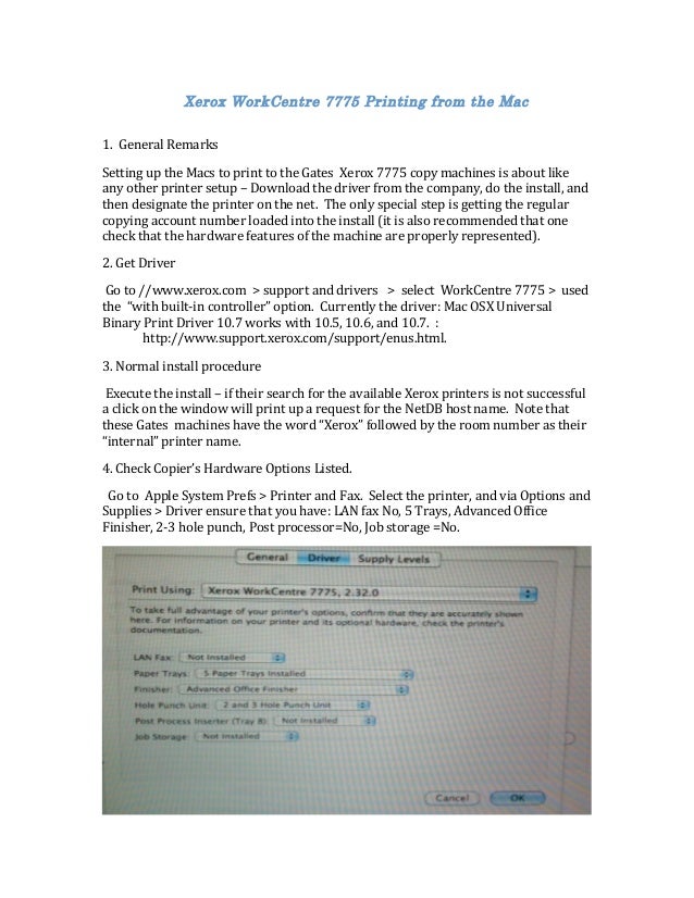 download driver for xerox workcentre 7775 for mac