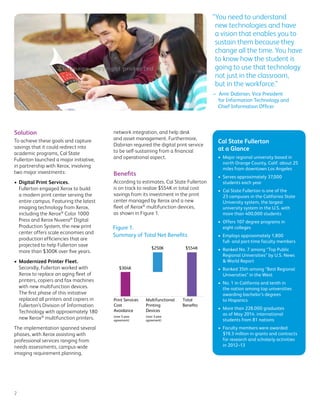 Mainstay - Xerox Cal State Fullerton Digital Printing Solutions | PDF