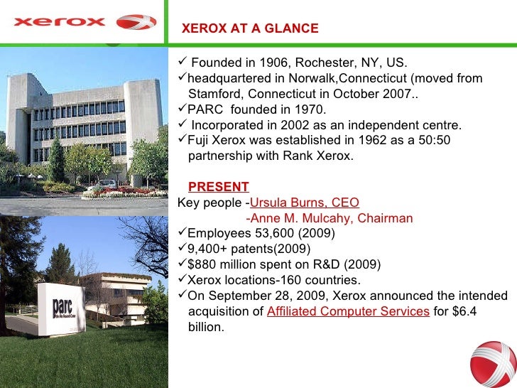 Xerox Corp. Case 08/24/2000