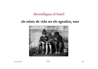 "Millorar la lectura"  Enric Queralt  CRP_VOII 01.03.2012