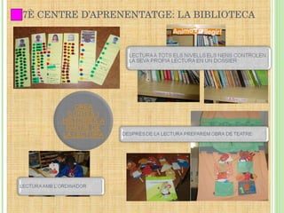 7È CENTRE D’APRENENTATGE: LA BIBLIOTECA 