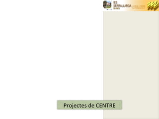 Projectes de CENTRE
 