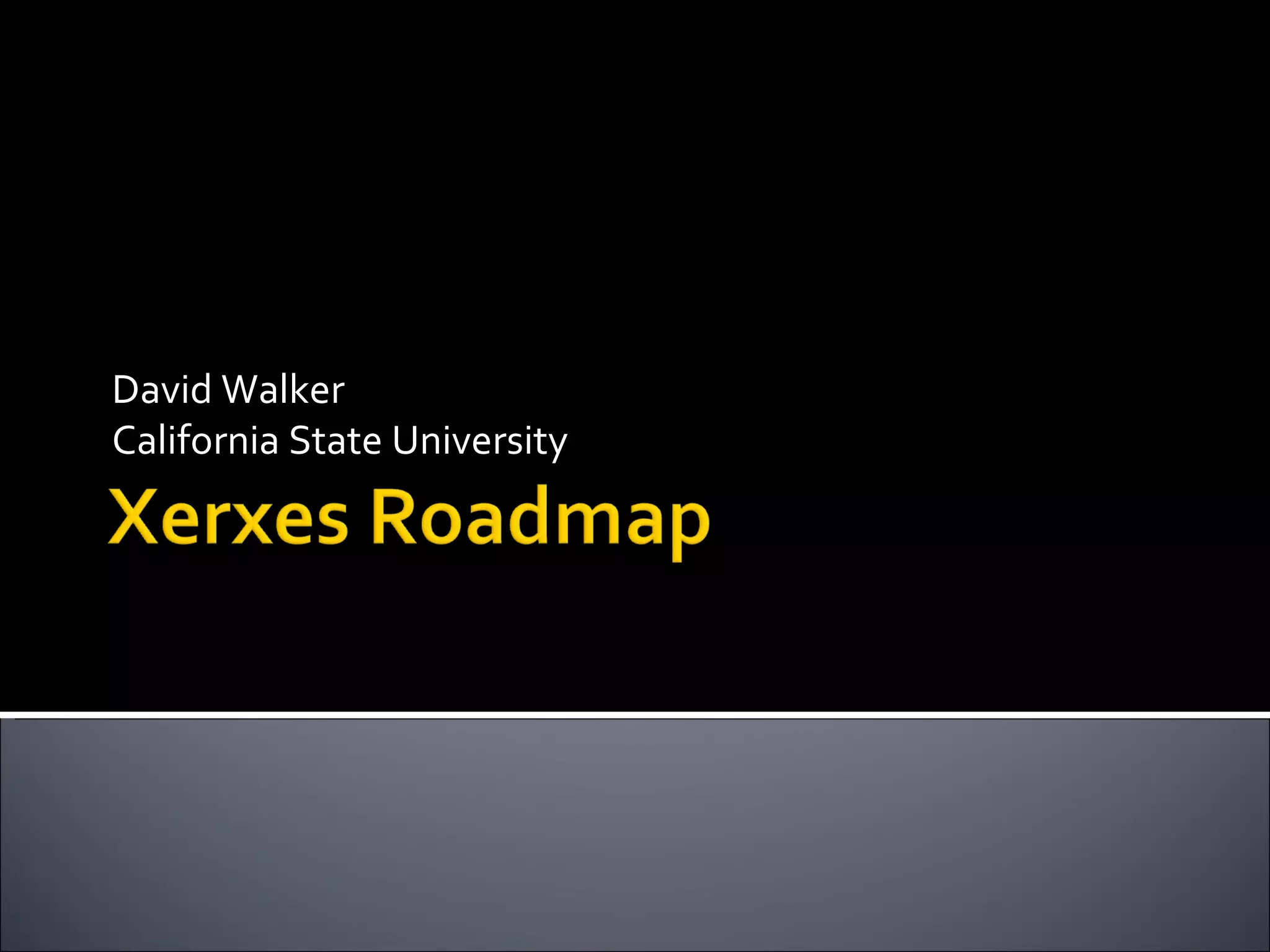 David Walker California State University