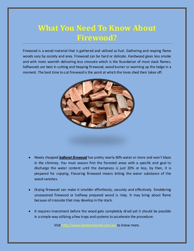 What you need to know about firewood