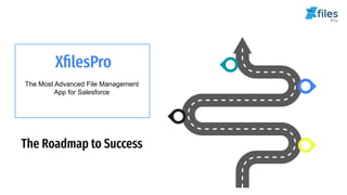 XﬁlesPro
The Most Advanced File Management
App for Salesforce
The Roadmap to Success
 