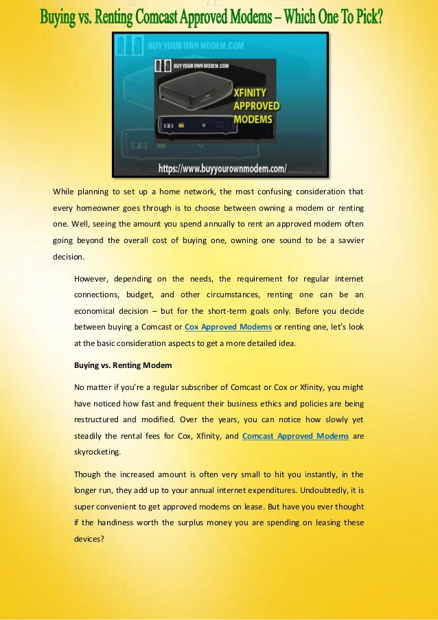 XFINITY APPROVED MODEMS.pdf