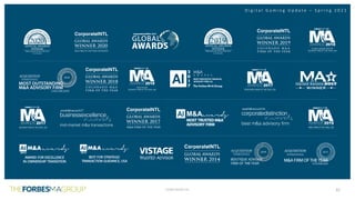 CONFIDENTIAL
D i g i t a l G a m i n g U p d a t e – S p r i n g 2 0 2 1
Click to edit Master title style
CONFIDENTIAL
D i g i t a l G a m i n g U p d a t e – S p r i n g 2 0 2 1
32
2020
 