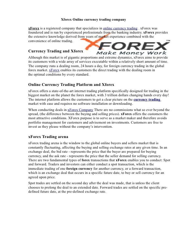 Forex Trading Company - 