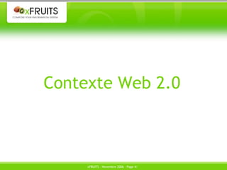 Contexte Web 2.0 