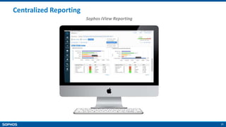 31
Centralized Reporting
Sophos iView Reporting
 
