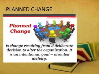 Human response to change
• People may totally deny the
change: If this happens the
organization may gradually lose
its eff...