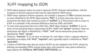 JLIFF, Creating a JSON Serialization of OASIS XLIFF | PPTX