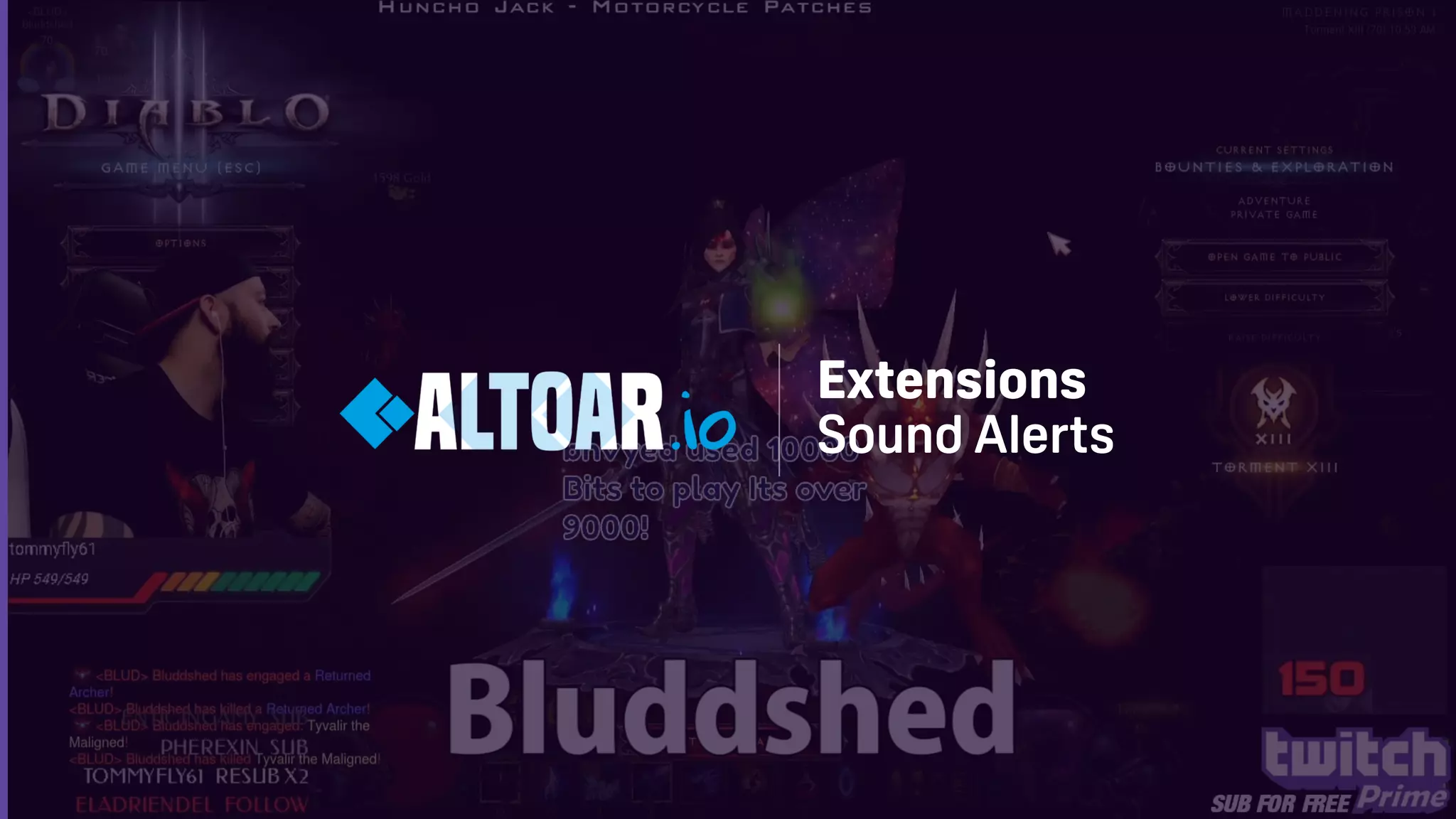 Extensions
Sound Alerts
 