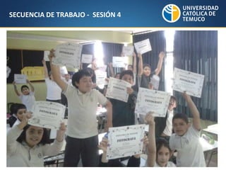 SECUENCIA DE TRABAJO - SESIÓN 4
 