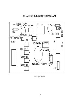 35
CHAPTER 4: LAYOUT DIAGRAM
Fig 4 Layout Diagram
 