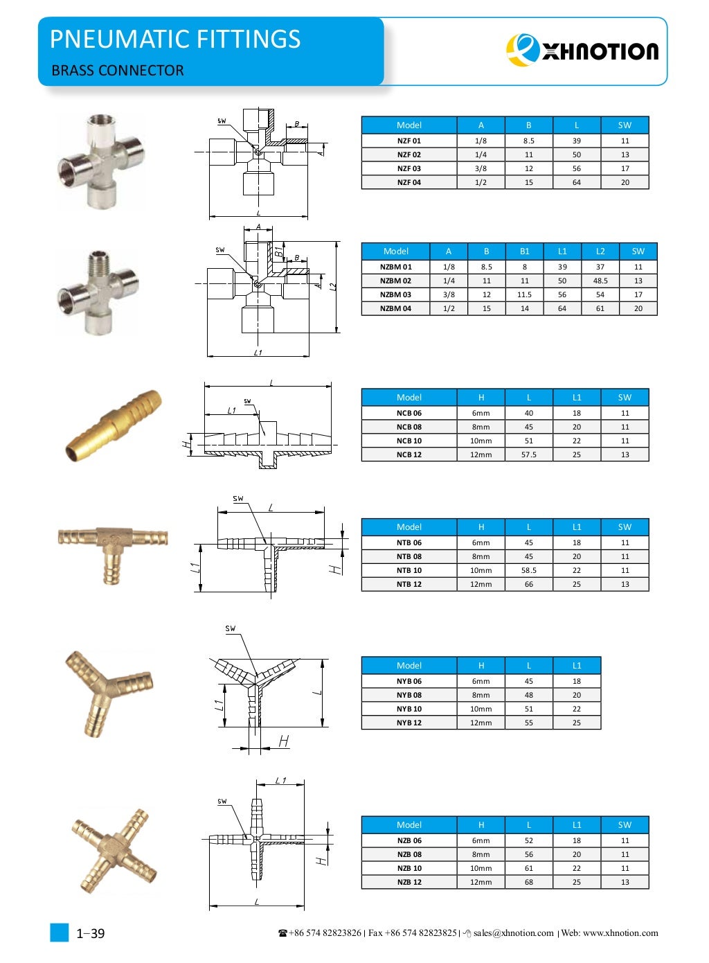 pneumatic fittings catalogue 20172