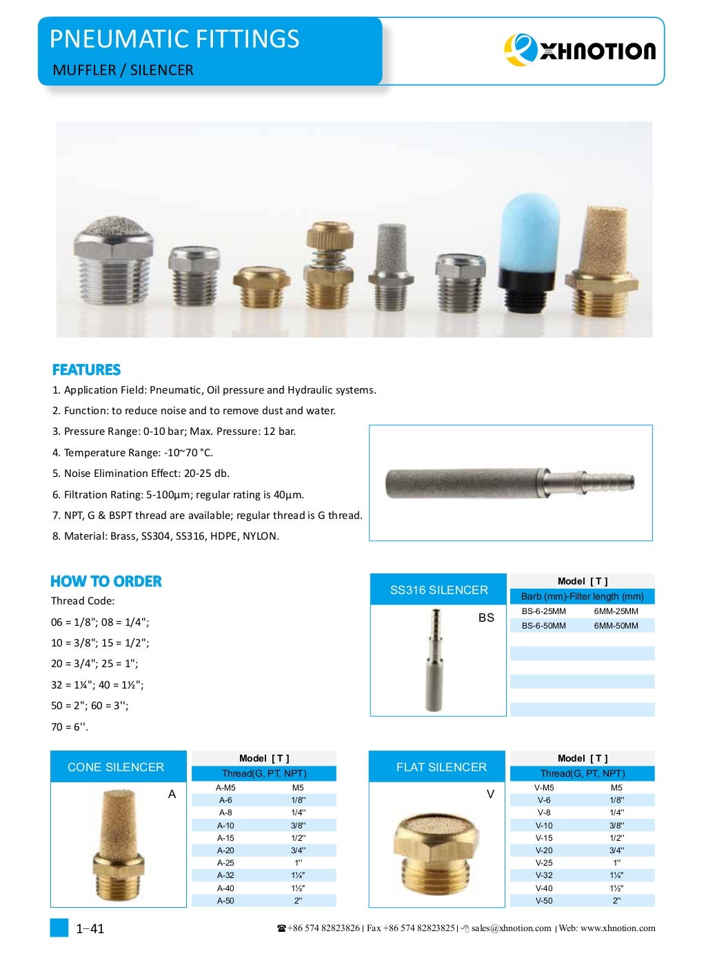 pneumatic fittings catalogue 20172
