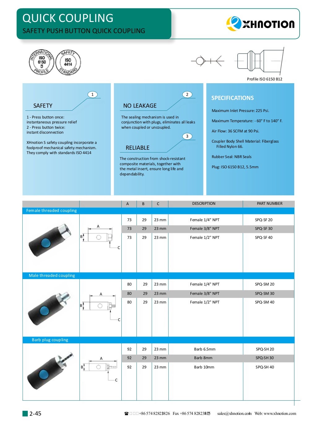 pneumatic fittings catalogue 20172