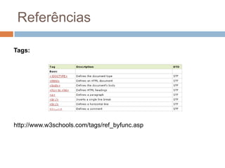  elementos devem estar devidamente aninhados