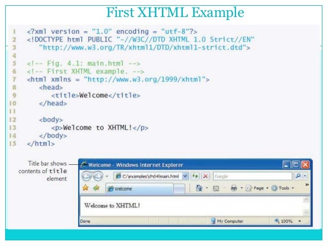 Xhtml