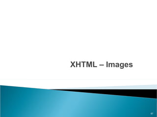 XHTML – Images 