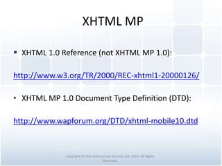 XHTML and CSS | PPT