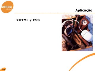 Aplicação XHTML / CSS 