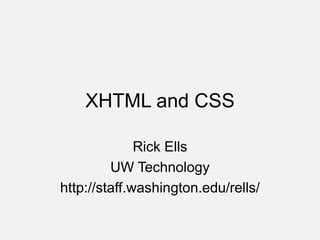 xhtml_css.ppt