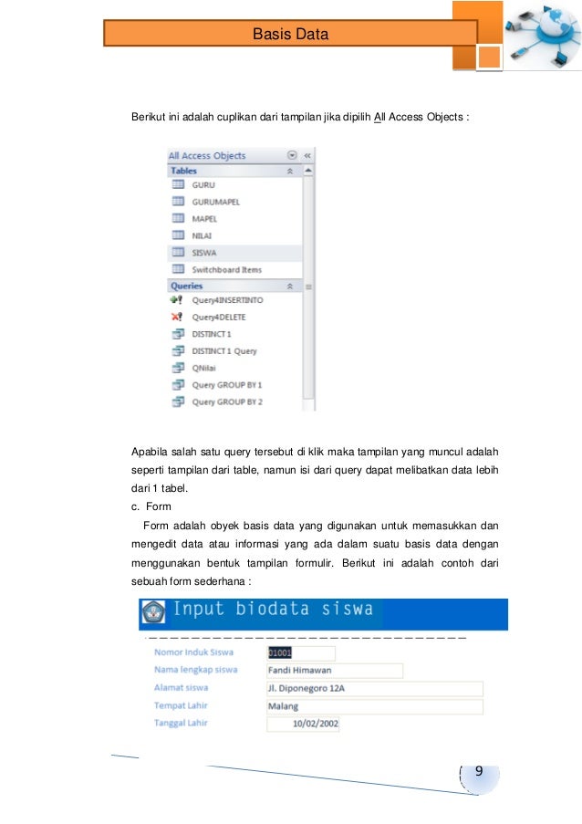 Xi 1 Basis Data 2 Edit