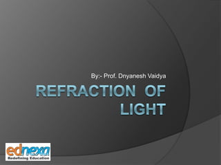 By:- Prof. Dnyanesh Vaidya
 