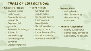 Mastering Collocations, Word Building, and Phrasal Verbs in Science ...