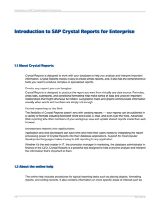 Crystal Report | PDF