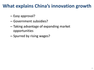 From "Made in China" to "Innovated in China"