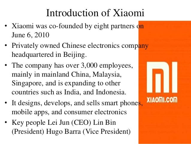 Xiaomi supply chain case study image
