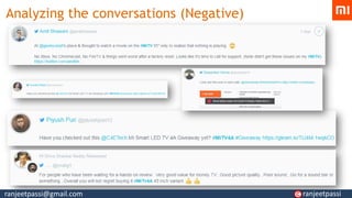 Analyzing the conversations (Negative)
ranjeetpassi@gmail.com ranjeetpassi
 