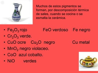 Estados de oxidación: +4 y +6