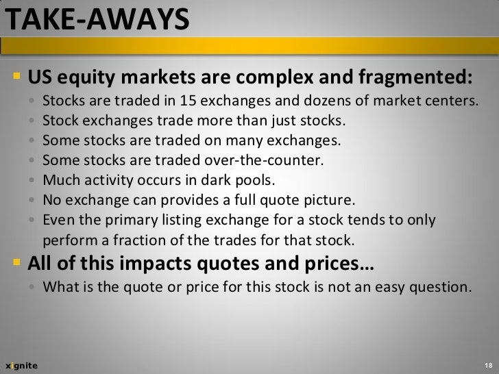 Equity express otc trading systems