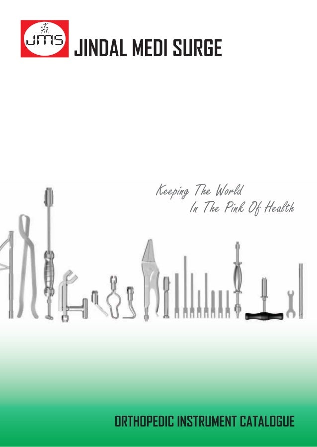 Orthopedic instrument catalog