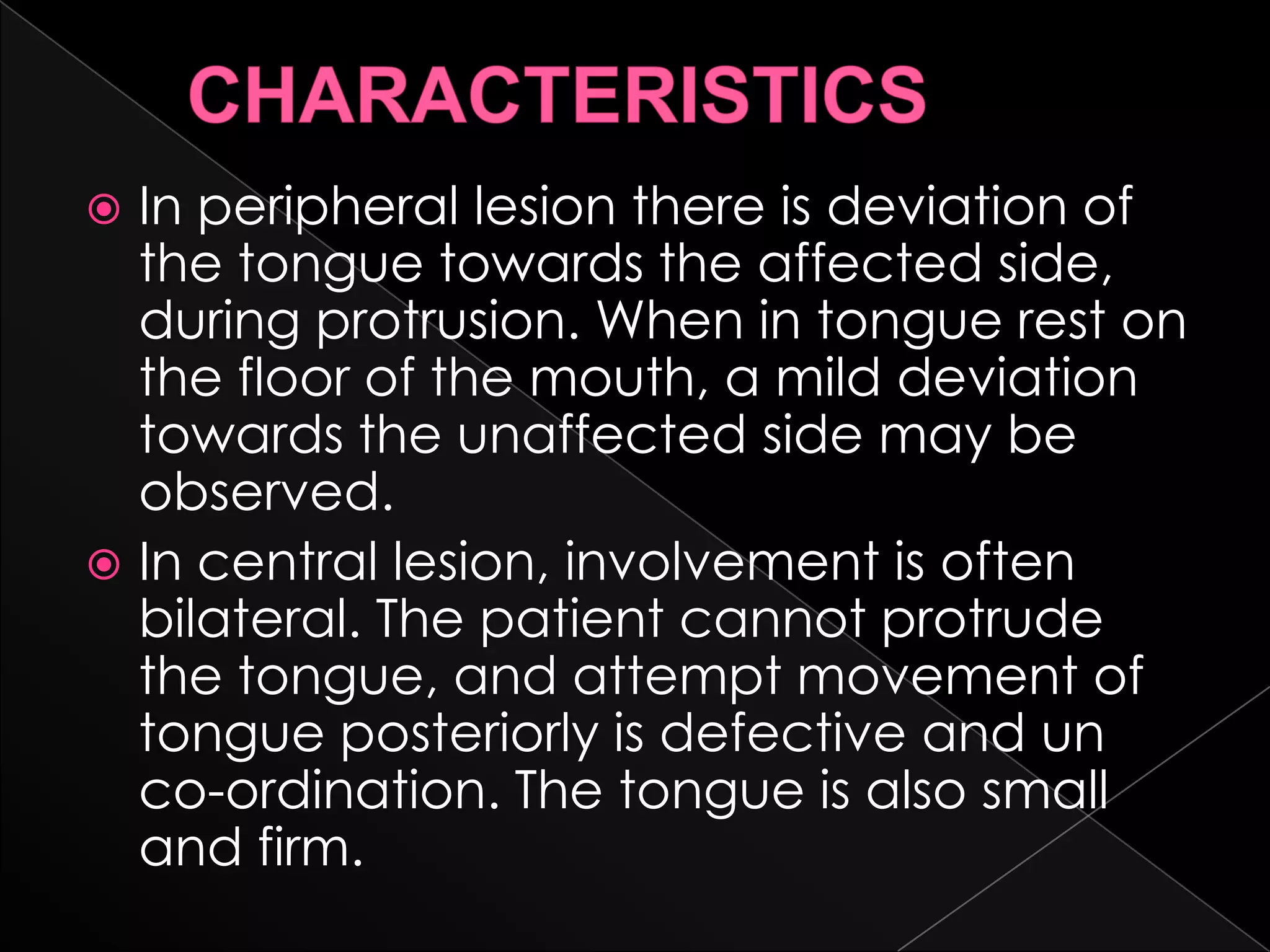 hypoglossal nerve palsy PPT hypoglossal nerve palsy PPT