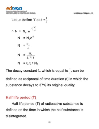 Notes for Atoms Molecules and Nuclei - Part III | DOCX