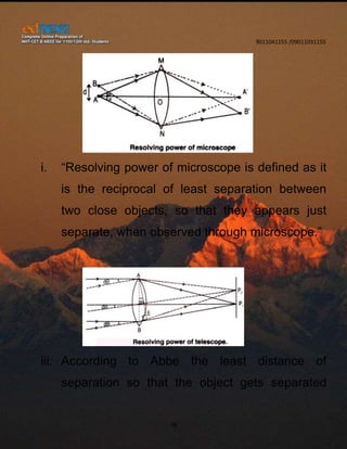 Notes for 12th Physics - Interference and Diffraction | DOCX