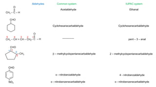 Xii aldehydes, ketones, carboxylic acid | PPTX