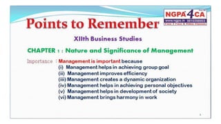 XII class Business Studies 