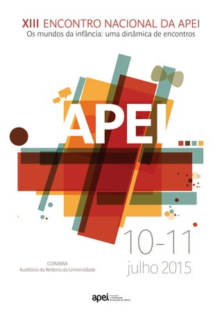 XIII Encontro Nacional APEI (cartaz)