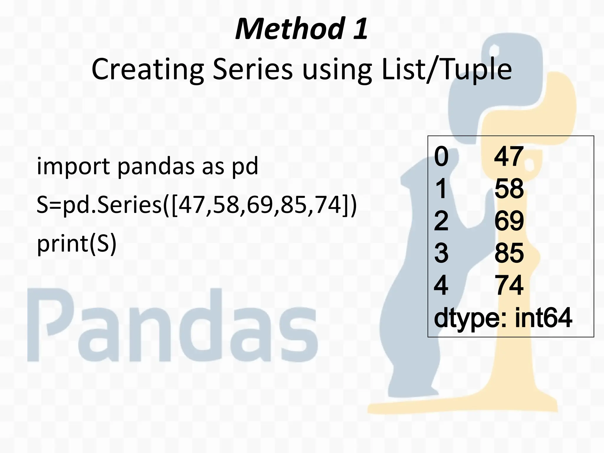 XII IP Ch 1 Python Pandas - I Series.pdf | Factual | Genres
